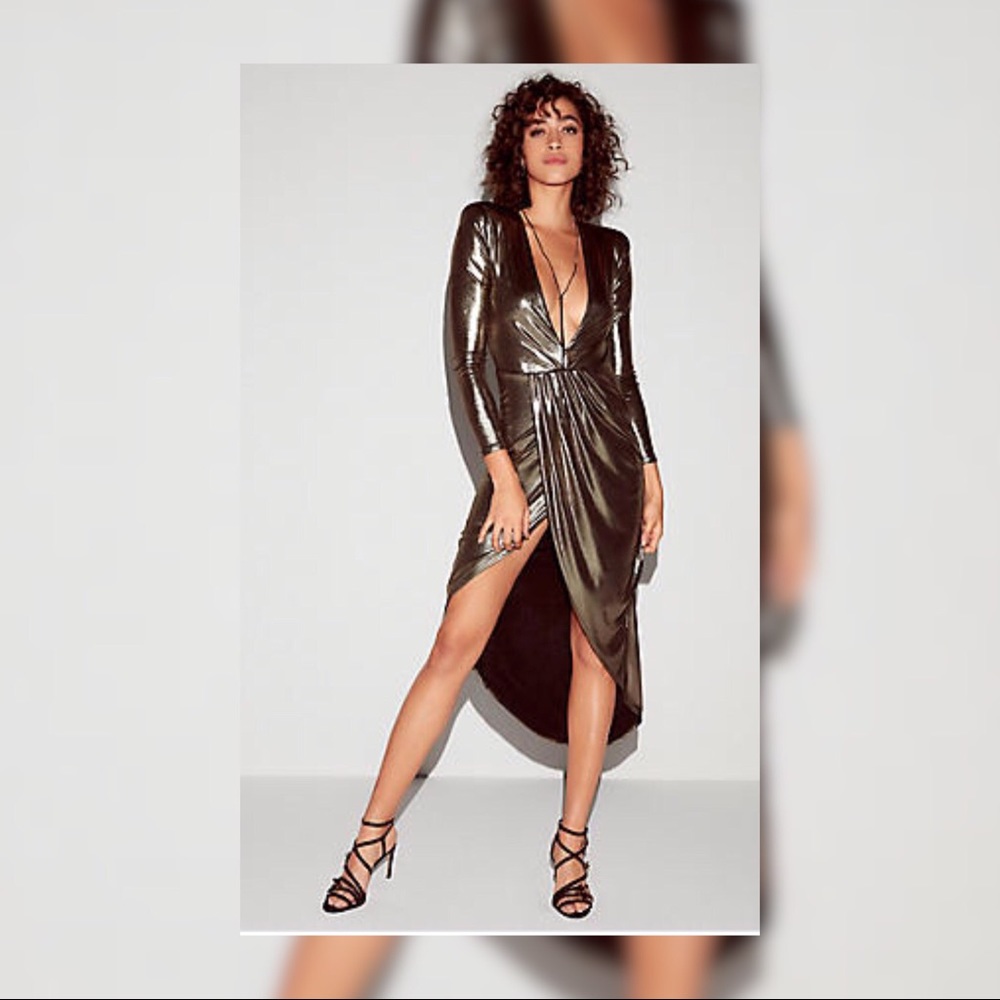 Láme Gold Dress